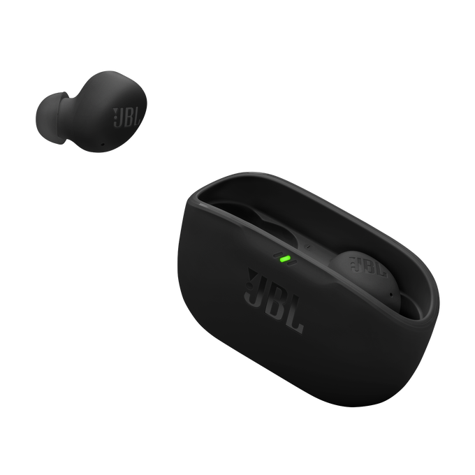 JBL Wave Buds 2 - Black - True Wireless Noise Cancelling Earbuds - Detailshot 2 image number null
